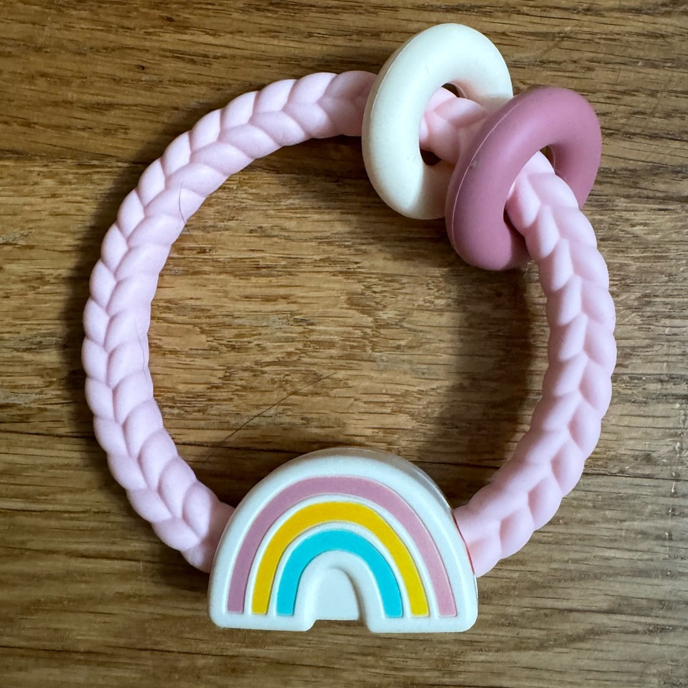 Itzy Ritzy Rattle Teether - Rainbow